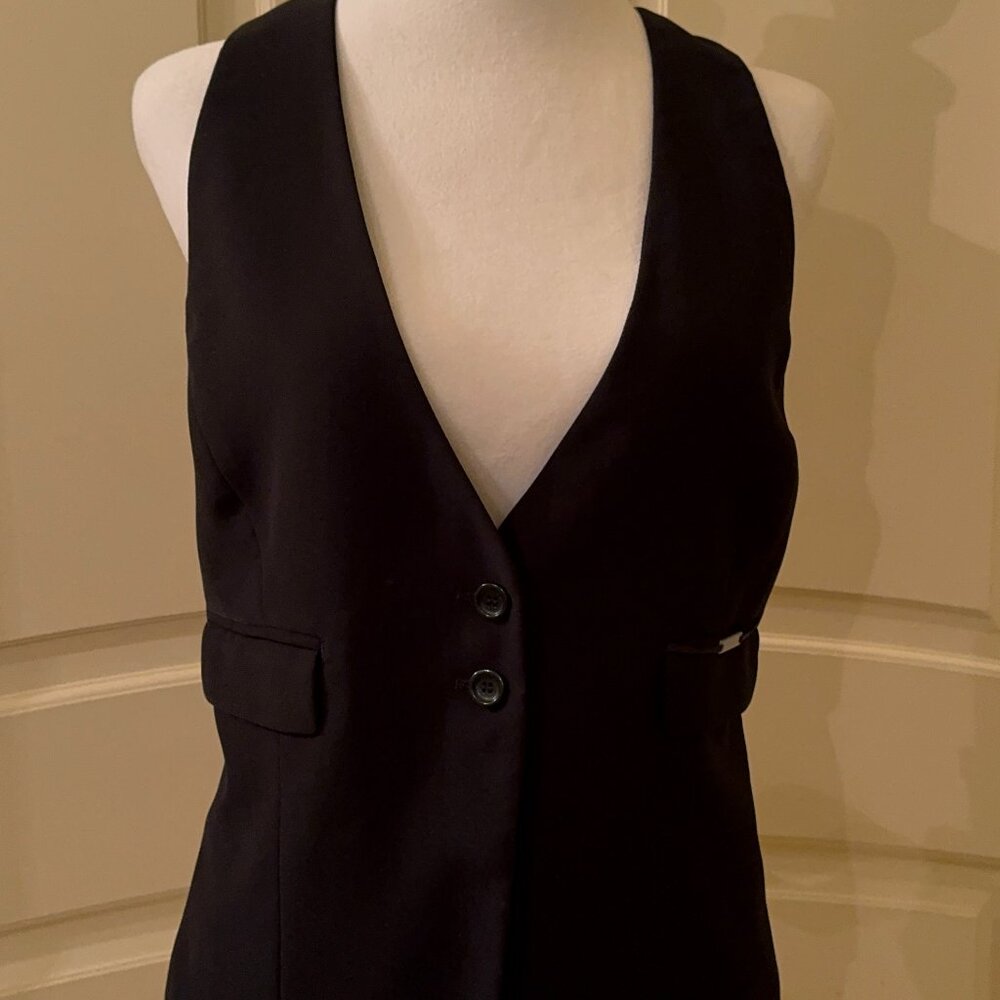 Pinko Black Tailored Vest